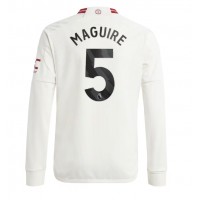 Manchester United Harry Maguire #5 Tredjeställ 2023-24 Långärmad